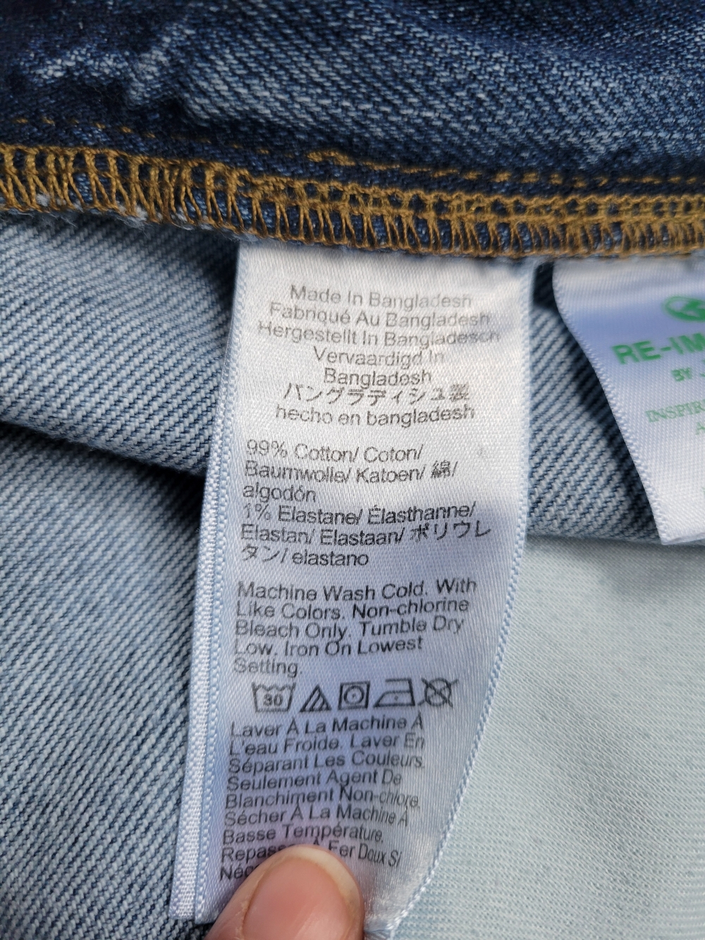 J. Crew Men's Jeans size 36/36 Slim Flex Blue Denim Medium Wash Casual - Picture 17 of 17